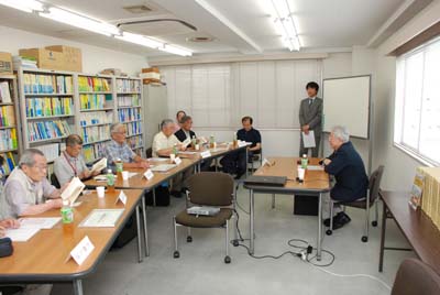 「交通ブックス117 蒸気機関車の技術史」の著者を囲んでの懇談会